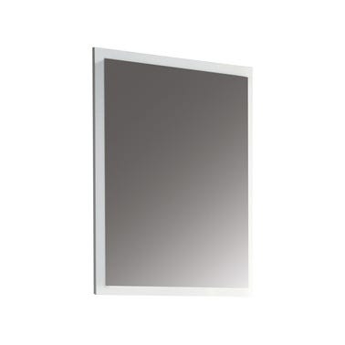 Miroir de salle de bain blanc brillant l.60 x H.80 x Ep.2 cm Atlantis 0