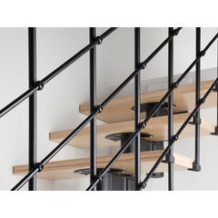 Escalier droiT Gexi R 050 PVC Larg.90 cm 1