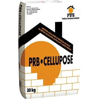 Colle pour béton cellulaire 30 kg Cellupose - PRB 1