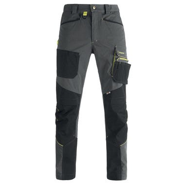 Pantalon de travail pour carreleur gris/noir T.L - KAPRIOL 5