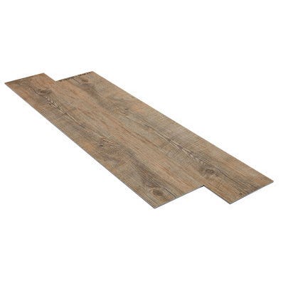 Lame Vinyle Gerflor adhésif repositionnable - Gamme Senso Adjust - Décor Pécan | Bricoman lame vinyle autocollante