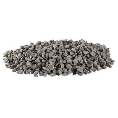 Sac gravier calcaire décoratif noir 6/14 mm, 35 kg