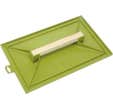 TALOCHE ABS VERTE 42X26 RECTANGULAIRE