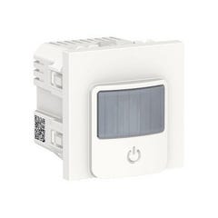 Interrupteur automatique blanc Unica - SCHNEIDER ELECTRIC