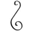 VOLUTE "S" INÉG P12X6MM 110X270MMX5