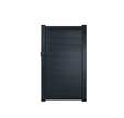 PORTILLON ALUMINIUM IF GRIS HT 1.74X1.04M