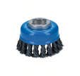 Brosse Acier Torsadé pour meuleuse X-Lock Ø 75mm X0,5 BOSCH Professionnel