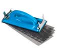 Cale à poncer universelle 115x280mm NORTON à pinces pour travaux ponçage et décapage