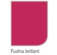 PANNEAUX MURAUX FUSHIA BRILLANT 120CM