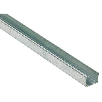 Montant métallique 48/35 mm Long.2,50 m NF - ISOLPRO 1