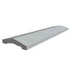Couvre mur 2 pentes gris L.100 x l.25 cm - WESER