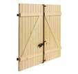 Volet battant sapin 2 vantaux H.155 x l.120 cm - FVI