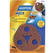 3 Disques abrasif Fibre AVOS Grain 120 NORTON ponçage finitin métal bois pour plateau meuleuse AVOS Ø115mm