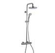 Concept de douche avec mitigeur thermostatique "IdéalJet"