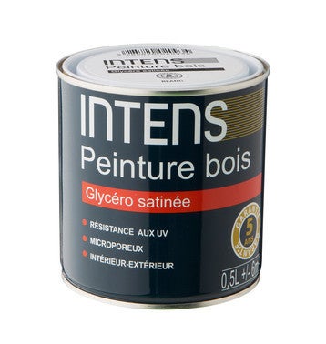Peinture Bois Glycero Satinee Gris Clair 0 5 L Intens Bricoman