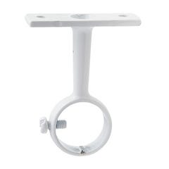 Support pour tube rond Diam. 19 mm Blanc 2