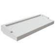Appui de fenêtre blanc l.35 x L.90 cm - WESER