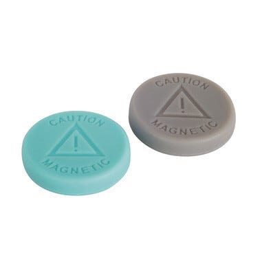 Aimant silicone waterproof d19mm h4mm x4