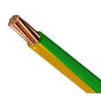 Fil électrique HO7-VR 25 mm² vert/jaune au mètre - MIGUELEZ