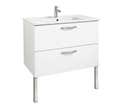 Lot de 2 facades tiroir "VARIO" 80 blanc
