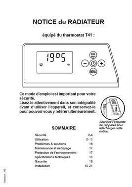 Seche Serviettes Aw Anthracite 500w 1000w Bricoman