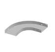 Coude plat 90° L 99 x H 48 mm - OB PROFILS