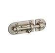 TARGETTE 100MM PENE ROND NICKEL SATIN