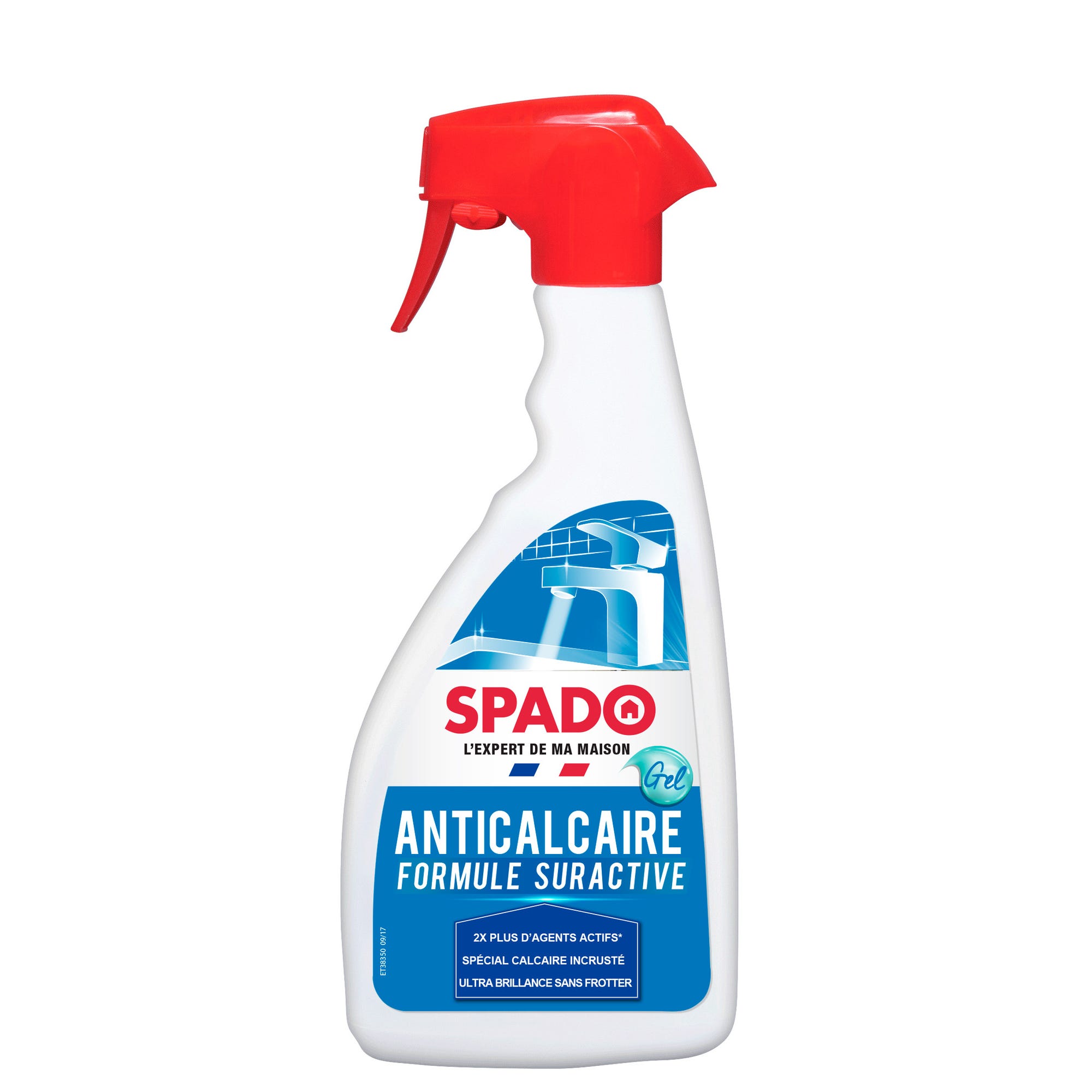 Nettoyant anticalcaire suractif 500 ml - SPADO 0