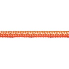 Drisse polyester orange Long.1 m Diam.8 mm 0
