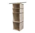 Organiseur 4 cases beige