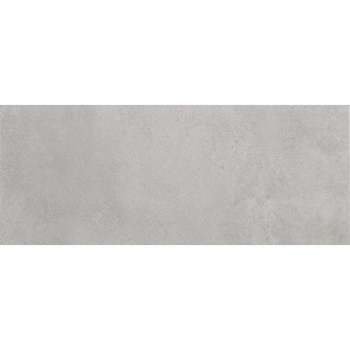 Faïence gris effet béton l.20 x L.50 cm Portland 1