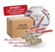 PACK 40 VANNES A SPHERE Mâle-Femelle 15 vannes 15/21 - 15 vannes 20/27 -10 vannes 26/34 + BALLON ADIDAS OFFERT