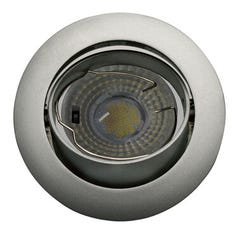 Spots LED orientables gris lot de 5 - SLID 0