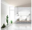Carrelage intérieur blanc effet marbre l.60 x L.120 cm Venatino