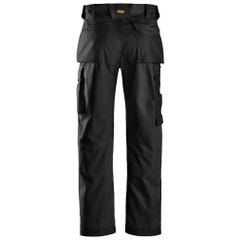 Pantalon de travail noir T.42 Canvas+ - SNICKERS 1