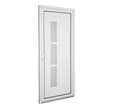 PORTE d’entrée ALUMINIUM CAPRI BLANC H215XL90 DROIT