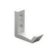 PATÈRE PLASTIQUE BLANC 50X18X58MM