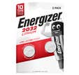 Piles bouton Energizer Lithium 2430, paquet de 2