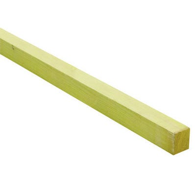 Chevron Sapin Traite Classe 2 63 X 75 Mm Long 4 M Bricoman
