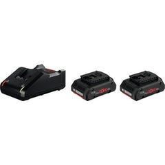 Pack 2 batteries 18V 4Ah ProCore + chargeur - BOSCH PROFESSIONAL 1