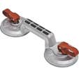 Double ventouse aluminum Diam.115 mm