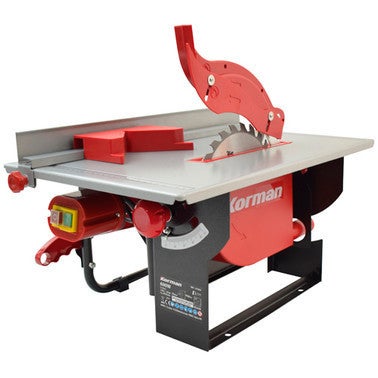 scie circulaire de table 600 w korman bricoman