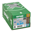 VIS SPAX VIS TERRASSE 6,0X80 A4 X100