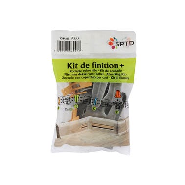 Kit + pass fil Gris aluminium 0