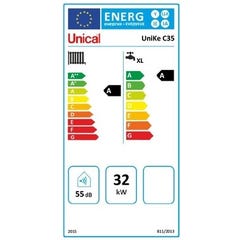 Chaudière gaz murale à condensation UNIKe C35 - UNICAL 0