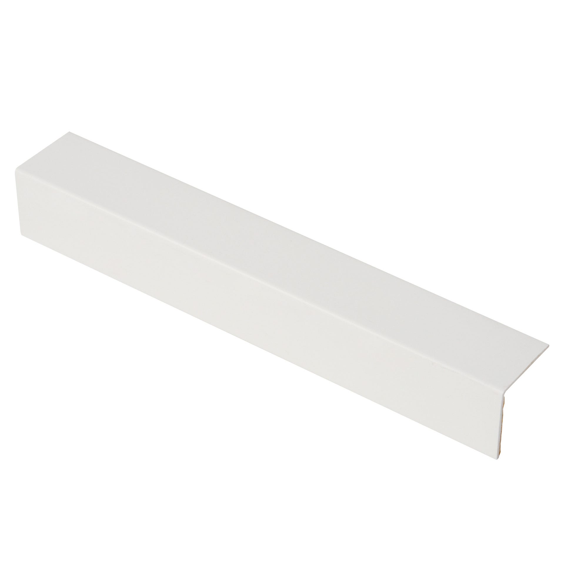 Cornière PVC blanc adhésif 10 x 10 mm L.260 cm 3