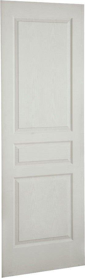 porte seule postformee prepeinte 3 panneaux h 204 x l 83 cm chauvat bricoman