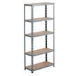 Etagère métal/agglo clipsable
