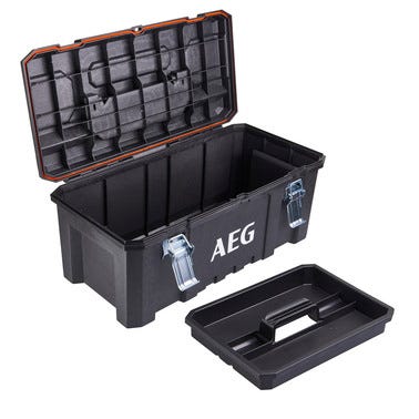 Caisse à outils AEG 66,2 x 33,4 x 29cm Rangement chantier AEG26TB 2