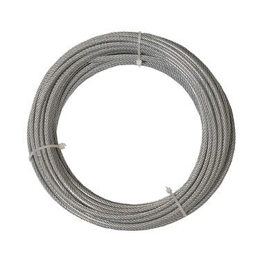 Câble gainé PVC acier galva 68 kg Diam.2,5/3,5 mm Long.10 m 0